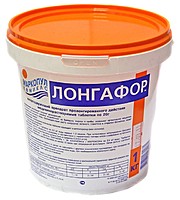 ЛОНГАФОР медленный органический хлор ( табл. 200 гр. ведро 1 кг.(б) (РОССИЯ)